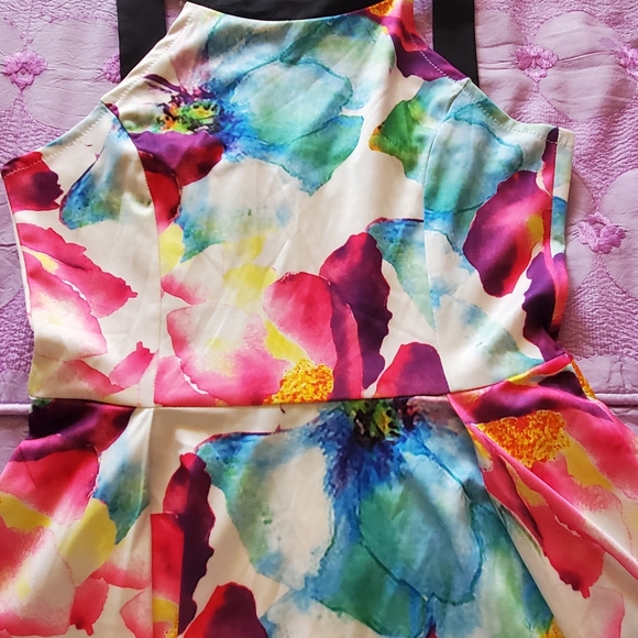 silk dress - Picture 4 of 8